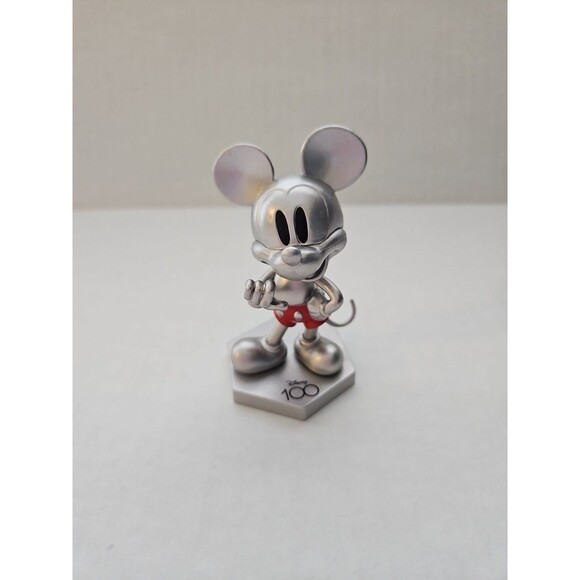 Disney 100 Years of Wonder Mini Bobble Head Mickey Mouse By Culturefly - Picture 1 of 6